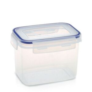 ADDIS 1 LITRE RECTANGULAR CLIP AND CLOSE FOOD STORAGE CONTAINER