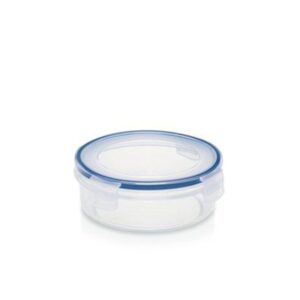 ADDIS 570ML ROUND FOOD CONTAINER WITH AIR AND LIQUID TIGHT CLIP & CLOSE SEAL