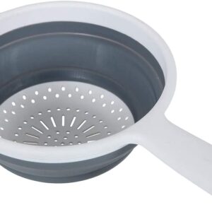 ADDIS POP & STORE 8" MEDIUM COLLAPSIBLE COLANDER WITH HANDLE