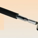 Adjustable Back Scratcher with Soft Black Grip (20cm to 68cm)