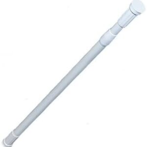 Adjustable Telescopic Stainless Steel Shower Rod, 110cm-200cm