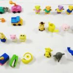 Adorable Animal Construction Site Rubber Pencil Eraser