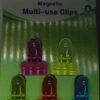 ADORN MAGNETIC MULTI-PURPOSE CLIPS, PACK OF 5