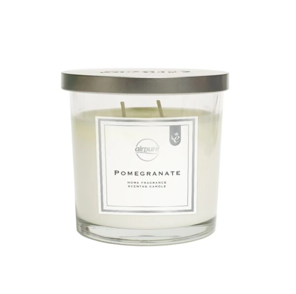 AIR PURE Signature Collection 2 Wick Pomegranate Candle, 310g