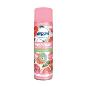 AIRPURE 500ML PINK GRAPEFRUIT FOAM TOILET CLEANER