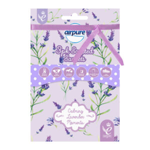 Airpure Calming Lavender Moments Scented Sachets, Pack of 3