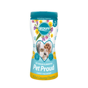 AIRPURE PET PROUD CARPET DEODORIZER WILD COUNTRY FLOWERS SCENT 500G