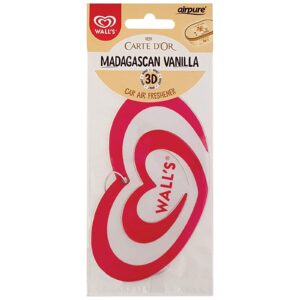 AIRPURE WALLS 3D EFFECT CAR AIR FRESHENER - MADAGASCAR VANILLA