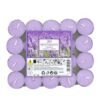 ALADINO NIGHTLIGHTS LAVENDER SCENTED TEALIGHT CANDLES 7 HOURS BURN TIME, PACK OF 20