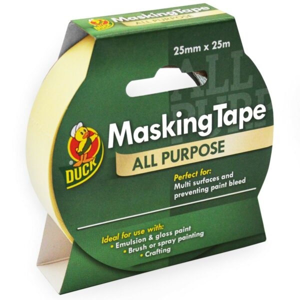 All-Purpose Masking Tape by Duck Tape, 25mm x 25m