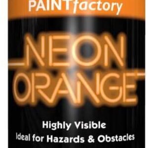 All-Purpose Neon Orange Spray Paint 400ml by Paint Factory