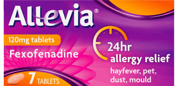 Allevia 120mg Allergy Relief Tablets, Pack of 7