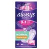 Always Dailies To-Go Pant Liners, Normal, Pack of 20