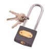 AM-TECH 38MM IRON PADLOCK WITH LONG SHACKLE