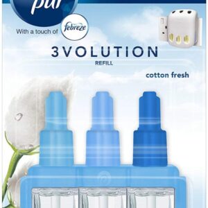 AMBI PUR 3VOLUTION COTTON SCENT AIR FRESHENER PLUG-IN REFILL 20 ML