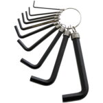 Amtech 10-Piece Hex Key Set with Keyring