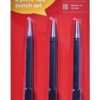 Amtech 3-Piece Nail Punch Set