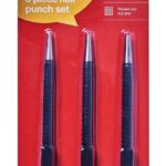 Amtech 3-Piece Nail Punch Set