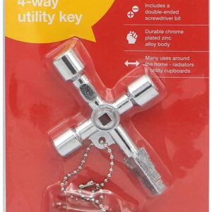 AMTECH 4-WAY UNIVERSAL UTILITY KEY