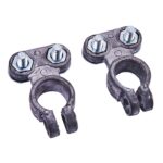 AMTECH High-Strength Battery Clamps, Pack of 2