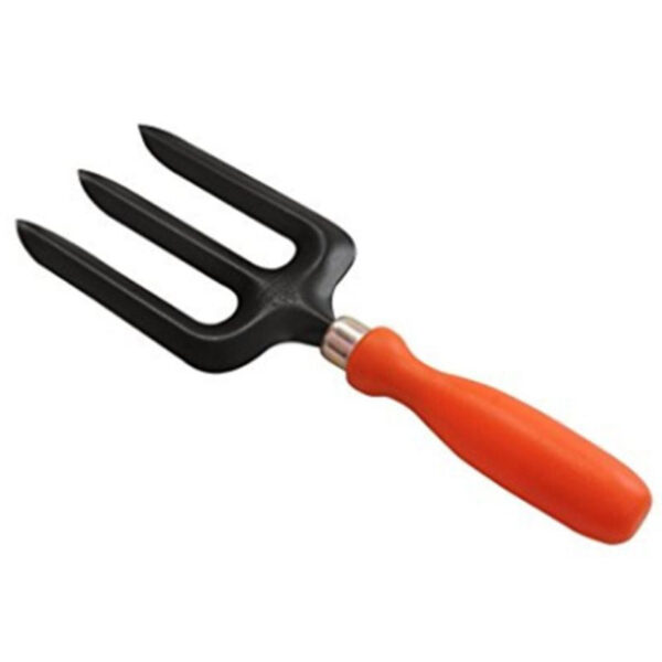 An adorn garden hand fork is a small gardening tool used for tasks like weeding, loosening soil, and cultivating small areas. It typically has a handle and three or four short,...