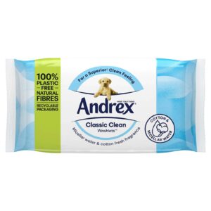 Andrex Classic Clean Wipes Pack of 36