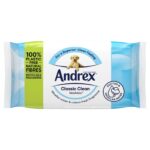 Andrex Classic Clean Wipes Pack of 36