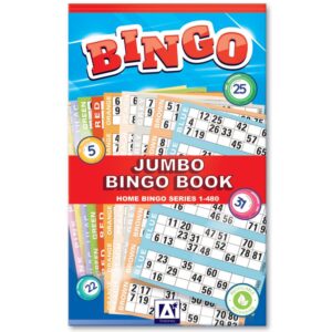 Anker Stationery Bingo Book Jumbo 1 - Contains 480 Tickets