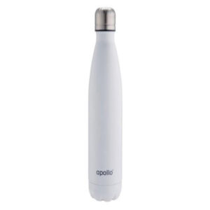 Apollo 500ml White Stainless Steel Flask