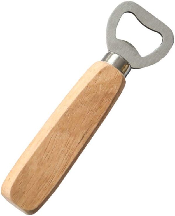 APOLLO BOTTLE OPENER WITH WOODEN HANDLE