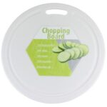 APOLLO ROUND POLYPROPYLENE CHOPPING BOARD WITH HANDLE