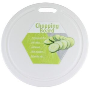 APOLLO ROUND POLYPROPYLENE CHOPPING BOARD WITH HANDLE