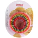 APOLLO Set of 6 Plastic Biscuit Cutters