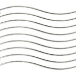 APOLLO Wave Chrome Trivet, 40 x 28 cm