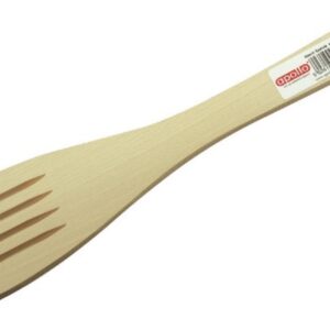 APOLLOL 12-Inch Slotted Beechwood Spatula