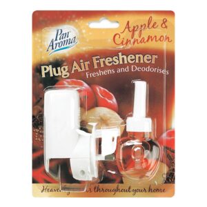 Apple & Cinnamon Scented Plug-In Air Freshener by Pan Aroma