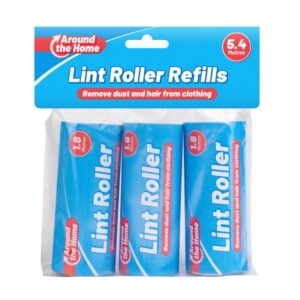 Around Home Lint Roller Refills, 3-Pack