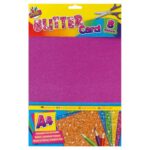 ARTBOX A4 Glitter Cardstock Sheets, Pack of 8