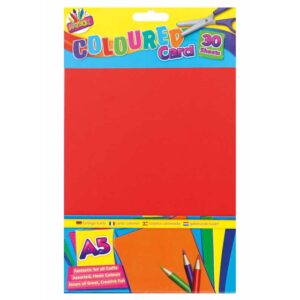 ARTBOX A5 Colored Card Sheets, Pack of 30