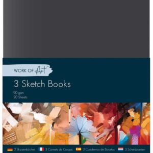 Artistic Collection Mixed Sketching Notebooks