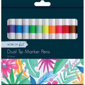 Artistic Dual-Tip Felt Pens