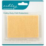 ASHLEY DURABLE FELT PROTECTORS, PACK OF 2
