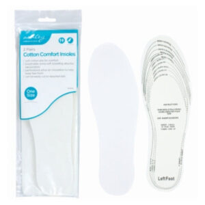 Ashley Housewares Cotton Insoles