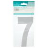 ASHLEY NO. 7 WHEELIE BIN NUMBER, PACK OF 2