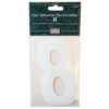 ASHLEY NO. 8 WHEELIE BIN NUMBER SET (2 PACK)