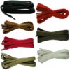 Assorted Color Cotton Shoe Laces, 7 Pairs