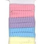 Assorted Color Small Thin Ponytail Holders