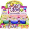 Assorted Colors Neon Bouncing Putty Display Unit