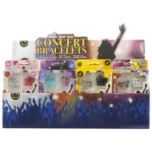 Assorted Concert Bracelets Display Unit