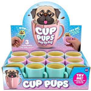 Assorted Cup Pups Display Unit